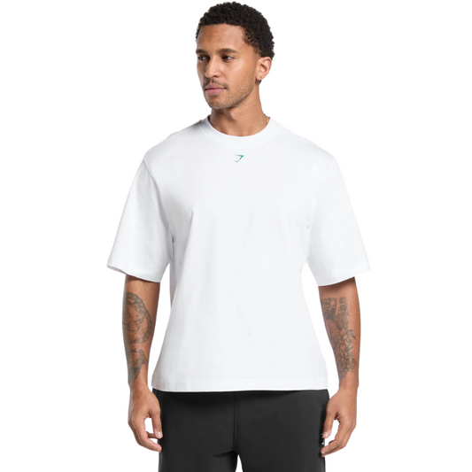 Gymshark EST 2012 Oversized Fit T-Shirt 'White'