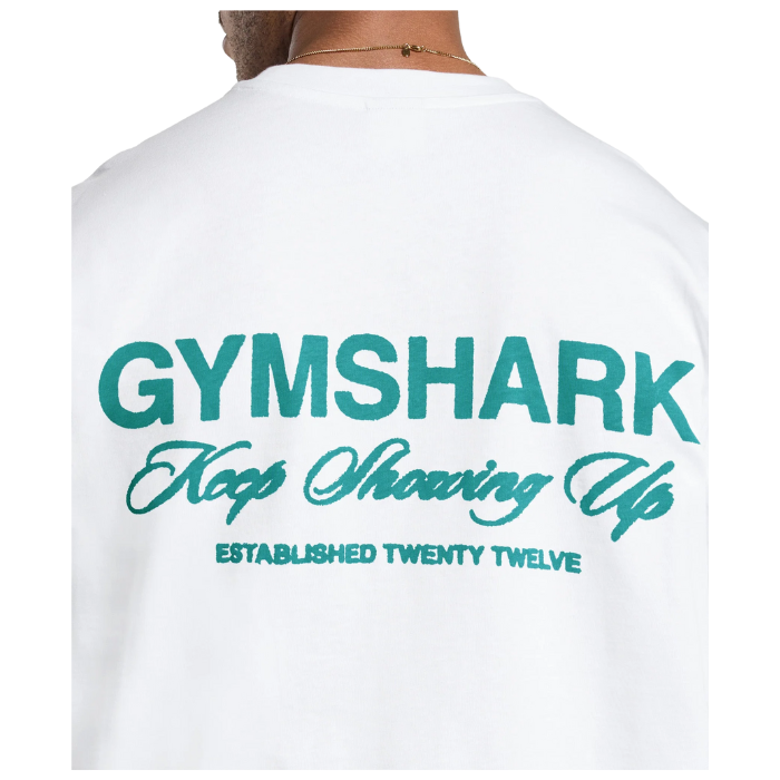 Gymshark EST 2012 Oversized Fit T-Shirt 'White'
